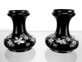 Zwei Vasen - Glas - 1950