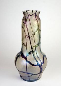 Vase - Irisierend Glas - Elisabeth Htte Koany - 1910