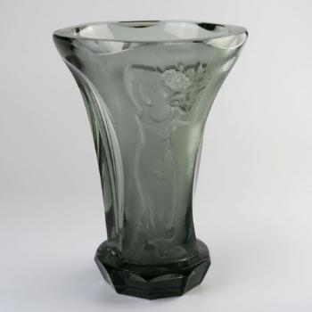 Vase - Glas - Jindrich Tockstein, Zelezný Brod, 1936 - 1936 Vase - Glas - Jindrich Tockstein, Zelezný Brod, 1936 - 1936