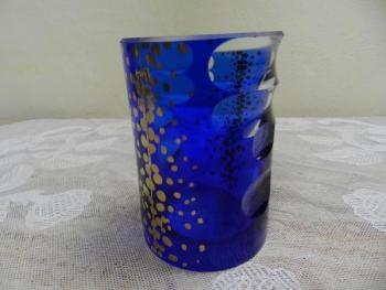 Vase - Glas, geschliffenes Glas - 1960 Vase - Glas, geschliffenes Glas - 1960