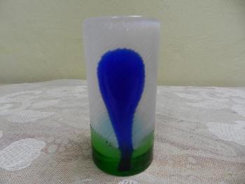Vase - Glas, Opalglas - 1980 Vase - Glas, Opalglas - 1980