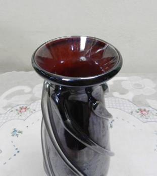 Vase - Rubinglas - 1930 Vase - Rubinglas - 1930