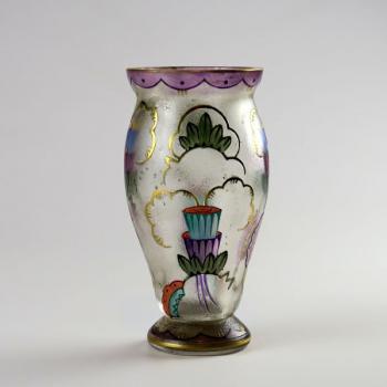 Vase - klares Glas - 1925